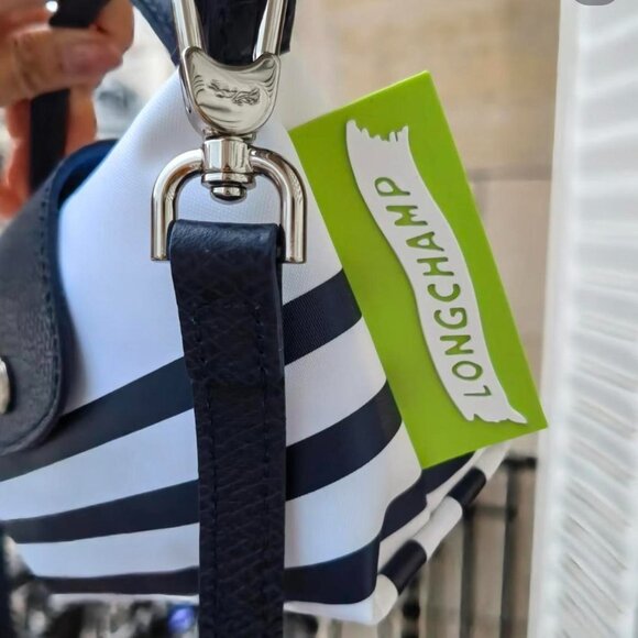 Le Pliage XS Mini Marinière Cosmetics Case with Straps 🎀👜✨ - Picture 2 of 7